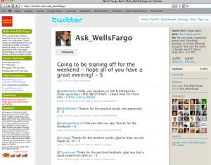 Wells Fargo on Twitter